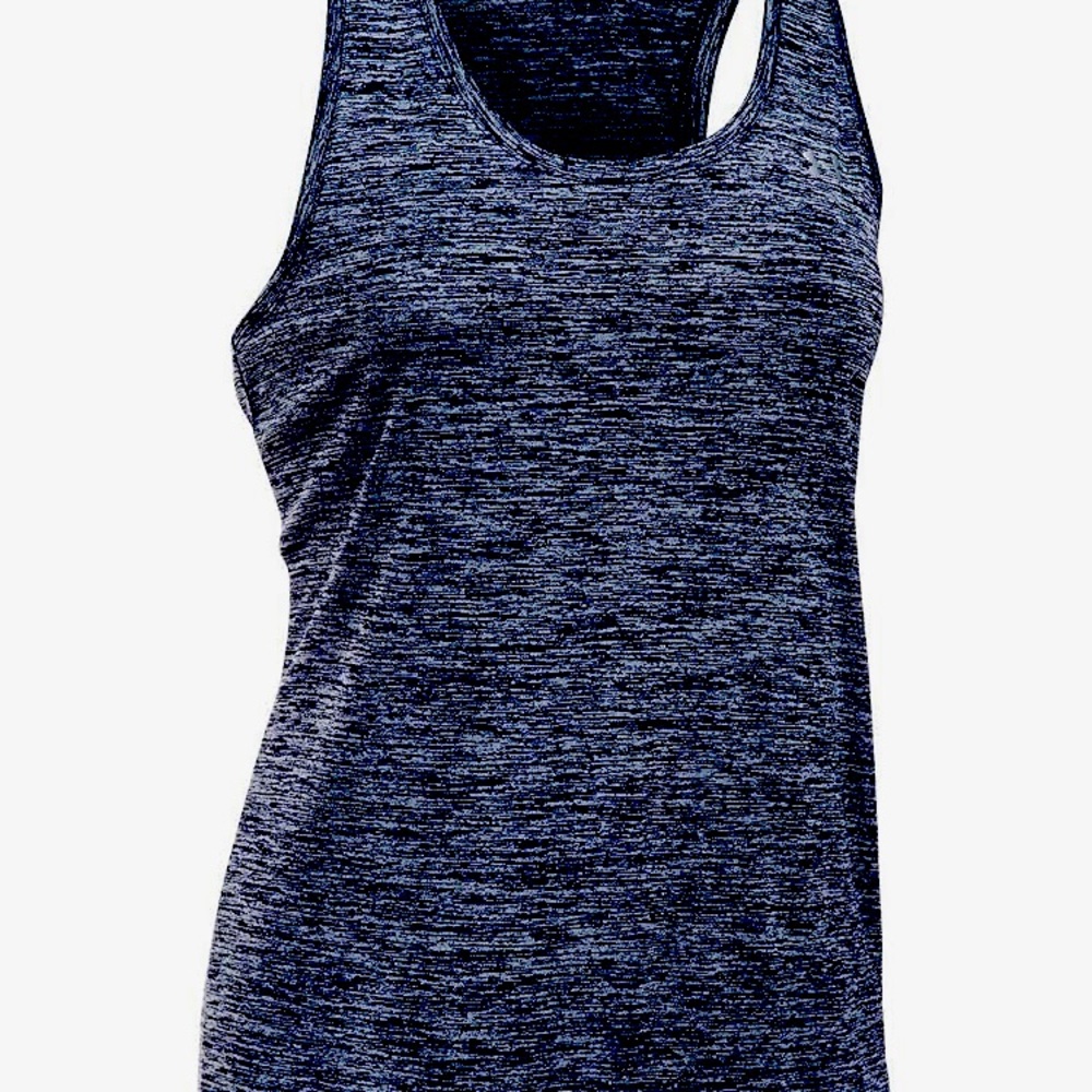 NEW Under Armour Tech Twist Tank Top, Dark Navy, Size Large